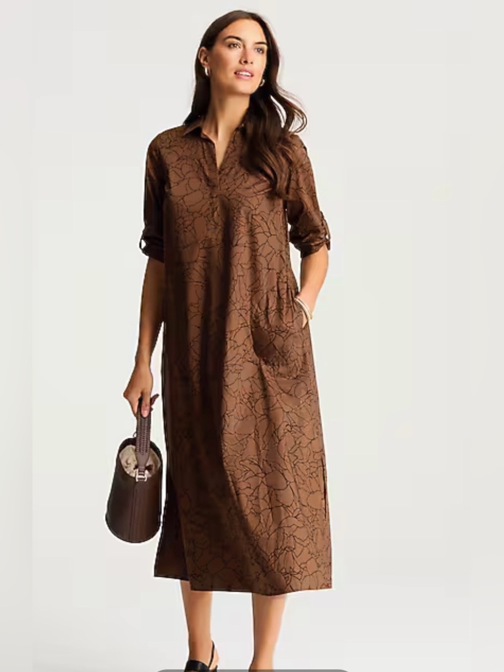 JJill Popover Shirtdress NWT~Med - Picture 11 of 11